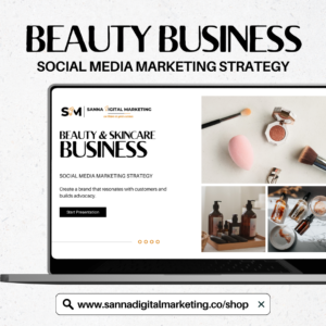 BEAUTY BUSINESS - SOCIAL MEDIA MARKETING STRATEGY - MAIN PRODUCT IMAGE